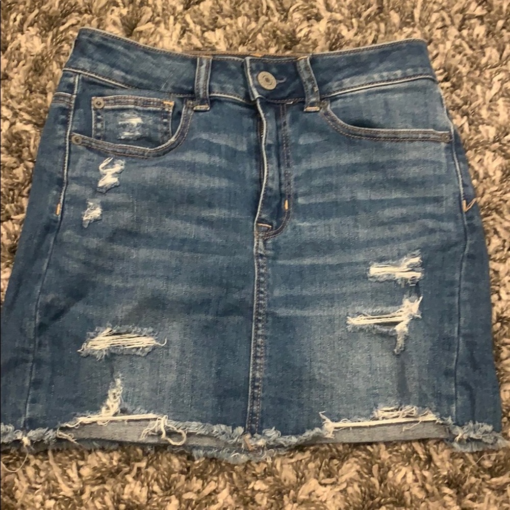 Jean skirt